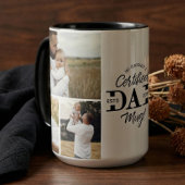 Father’s Day Certified Dad Mug Dad Photo Collage Mok