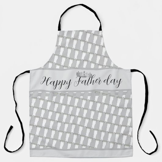 Father’s Day Gift for Dad Apron Schort (Voorkant)