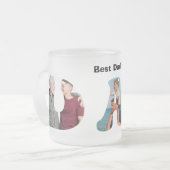 Father’s Day Gift for Dad \ Best Dad Ever Matglas Koffiemok (Voorkant links)