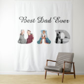 Father’s Day Gift for Dad \ Best Dad Ever Wandkleed (In situ)