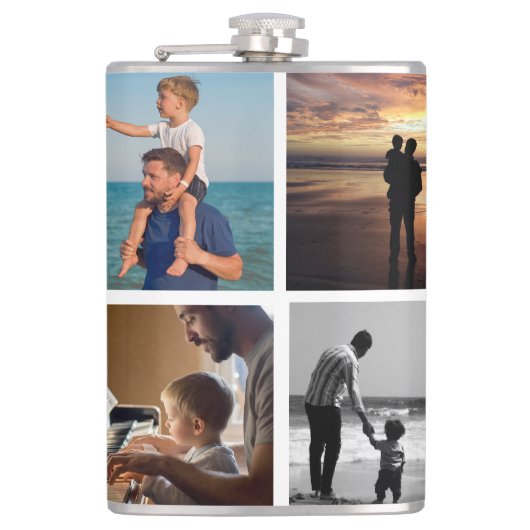 Father’s Day Gift for Dad | Custom Photo Heupfles (Voorkant)