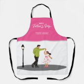 Father’s Day Gift for Dad | Custom Photo & Name Schort (Voorkant)