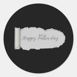Father’s Day Gift for Dad  Ronde Sticker