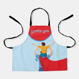 Father’s Day Gift for Supper Dad Schort
