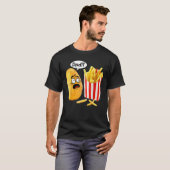 Father s Day Is That You Dad Potato Fries Funny  T-shirt (Voorkant volledig)