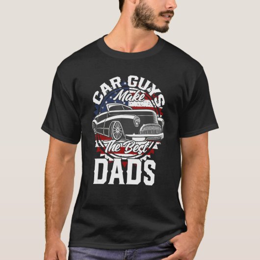 Father s Day Lowrider Hot Rod T-shirt (Voorkant)