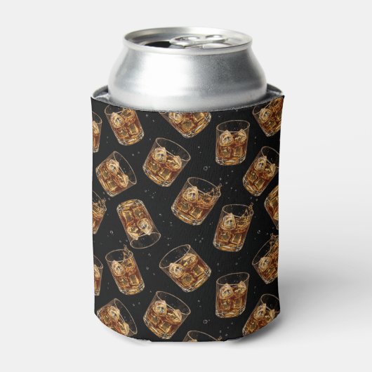 Father’s Day Whiskey Lover Can Cooler for Dad (Blikje Voorkant)