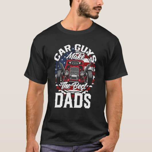 Father s Day Wild Custom Hot Rod T-shirt (Voorkant)
