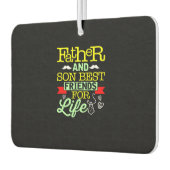 Father & Son Best Friends for Life Dad Luchtverfrisser (Links)
