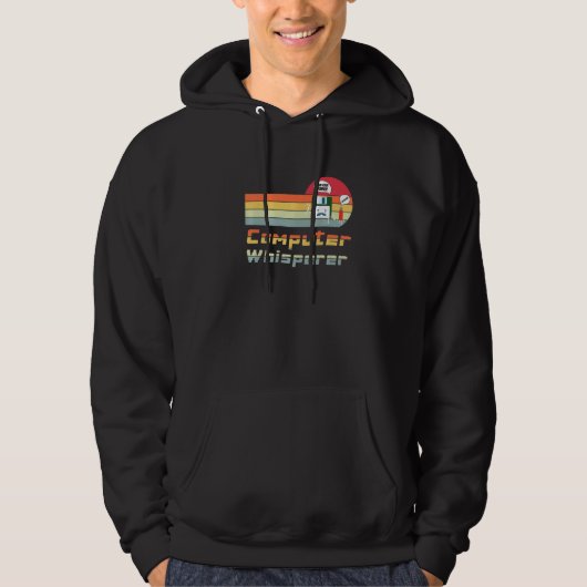 Father & Son Floppy Disk Engineer Programmer Hoodie (Voorkant)