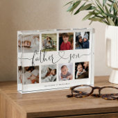 Father Son Heart Script | Fotoraster collage Fotoblokken