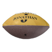 Father & Son Photo Design with Black Initial American Football (Gedraaid 270)