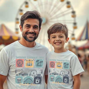 Father & Son Zomer Carnaval Tour T-shirt