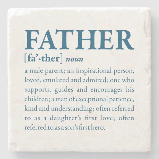 Father Stenen Onderzetter (Voorkant)