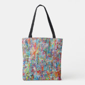 Father Time Canvas tas (Achterkant)