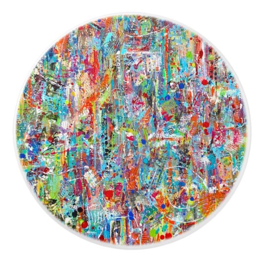 Father Time Ceramic Pull Keramische Knop (Voorkant)