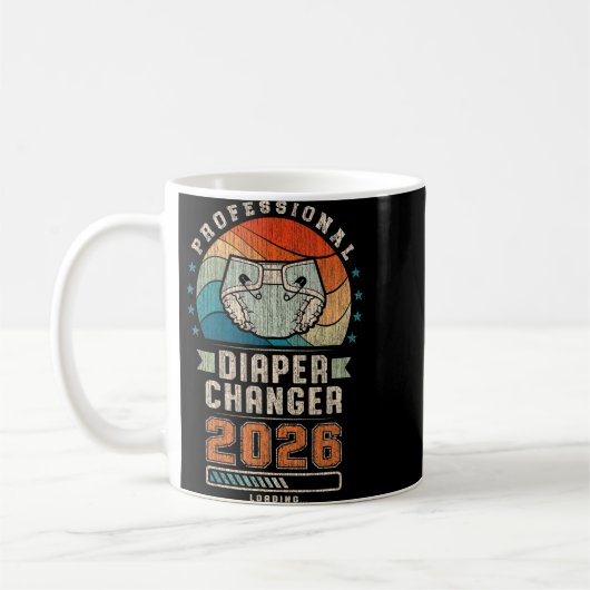 Father To Be Future Daddy, Expecting Dad 2026 Diap Koffiemok (Links)