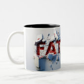 Father Tweekleurige Koffiemok (Links)