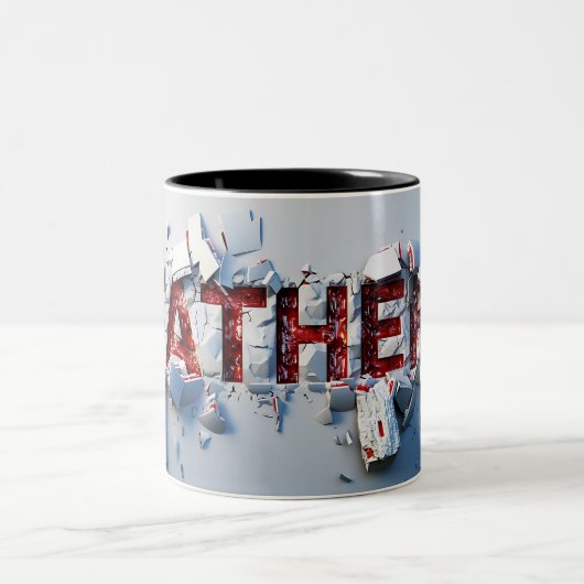 Father Tweekleurige Koffiemok (Center)