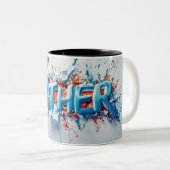 Father Tweekleurige Koffiemok (Voorkant rechts)