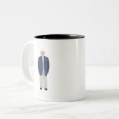 Father Tweekleurige Koffiemok (Voorkant links)