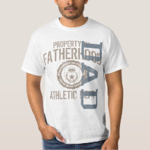 Fatherhood Athletic Dept Dad  T-Shirt