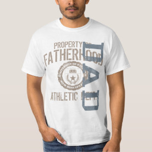 Fatherhood Athletic Dept Dad  T-Shirt