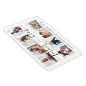 Fatherhood Script | Gift for vaders Photo Collage Magneet (Rechterzijde)