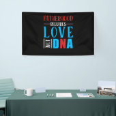 Fatherhood Vaderdag voor Stepdad Stepfather Spandoek (Beurs)