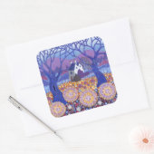 Fatherless Barn 2012 Vierkante Sticker (Envelop)