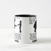 Fatherly Advice Engineer Funny Mug Mok (Midden)