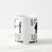Fatherly Advice  Funny Mug Koffiemok (Center)