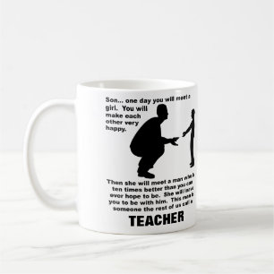 Fatherly Advice Teacher Funny Mug Koffiemok