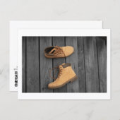 Father's Boots Postcard Print by JH Thornton Briefkaart (Voorkant / Achterkant)