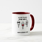 Fathers day 2022 personalization mall gift idea mok (Voorkant rechts)