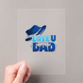 father's day acryl uitnodigingen (Insitu (Draagbaar))