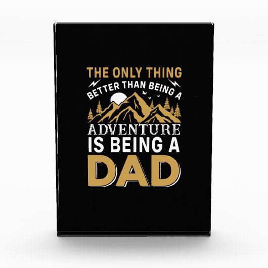 Father's Day Adventure Is Being A Dad Fotoblokken (Voorkant)