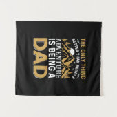 Father's Day Adventure Is Being A Dad Wandkleed (Voorkant (horizontaal))