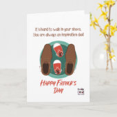 Father's Day - Appreciation Kaart (Gele Bloem)