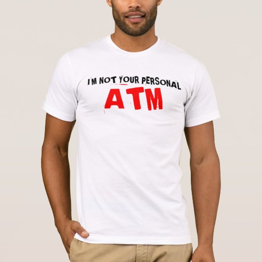 FATHERS DAY ATM T SHIRT (Voorkant)