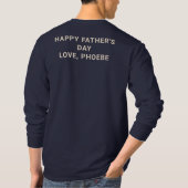 Fathers Day BBQ Pit Master Pa Custom T-shirt (Achterkant)