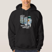 Father's Day Beekeeper Drone Honey Bee Hoodie (Voorkant)