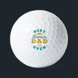 Fathers Day Best Bonus Golfing Birthday Pap ooit Golfballen<br><div class="desc">Beste Bonus Golfing Birthday Papa Golf Balls</div>