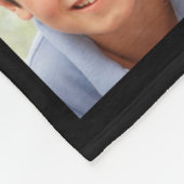 Fathers Day Best Dad ever Trendy Photo Collage Fleece Deken (Hoek)