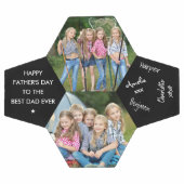 Fathers Day Best Pap Ever 2 Foto ondertekend Voetbal (Enkel)