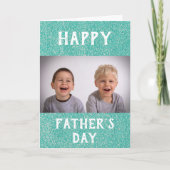 Fathers Day Best Pap Ever Kinder Foto Kaart (Voorkant)