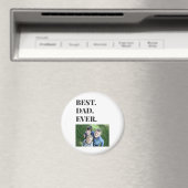 Fathers Day Best Pap Ever Kinder Foto Magneet (Insitu (Vaatwasser))