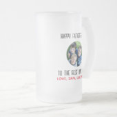 Fathers Day Best Pap Ever Kinder Foto Matglas Bierpul (Voorkant rechts)