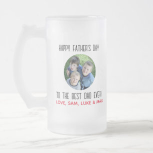 Fathers Day Best Pap Ever Kinder Foto Matglas Bierpul