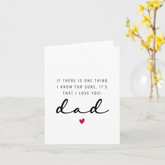 Father's Day card for Dad! Kaart (Gele Bloem)